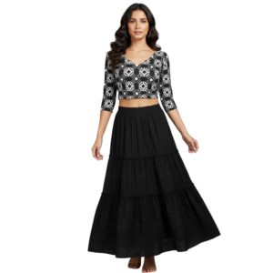 Black and white Crop Top - Size 12