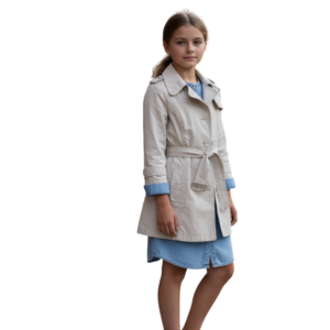 Girl's H&M Trench coat - Size 9-10yrs