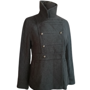 Grey Half Coat - Size 12