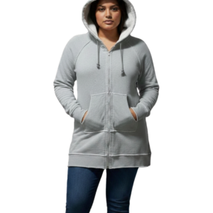 Grey Hooded Top - Size 12