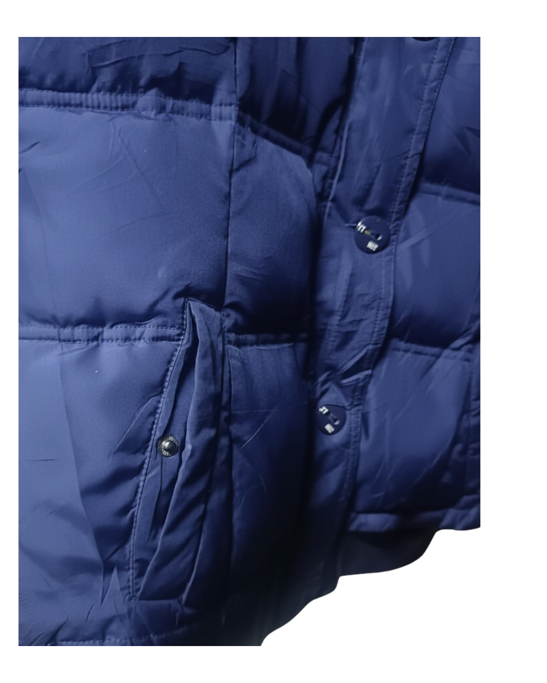 Navy Quilted Bodywarmer Vest - Size 10 - Image 6